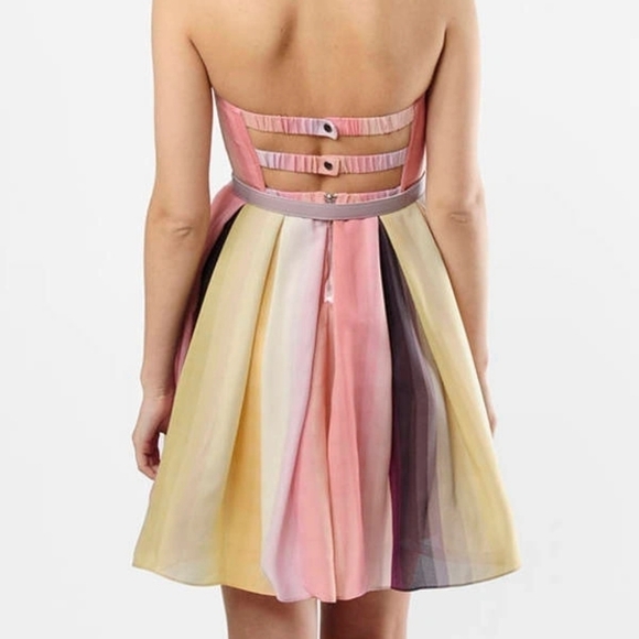 2XHp. Alice + Olivia Strapless Ballerina Dress - Picture 4 of 13